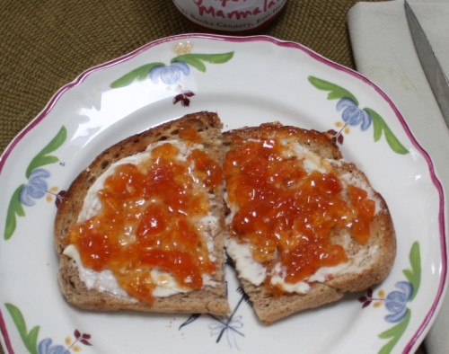 Marmalade on Toast closeup 2